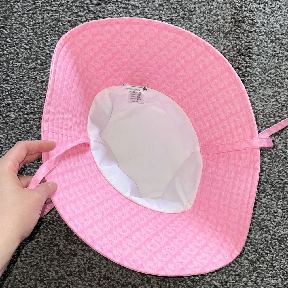 Masters Tournament Women’s Pink Bucket Hat with Chin Ties 2025 S/M EUC - Picture 7 of 9